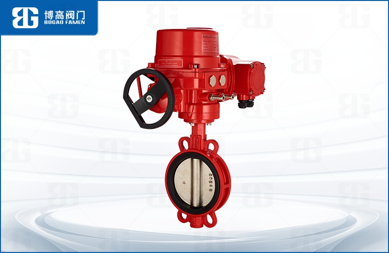 電動對夾式蝶閥(fá)