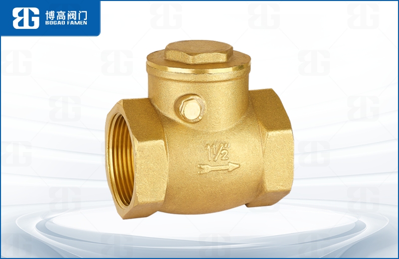 黃(huáng)銅卧式(shì)止回閥(fá)